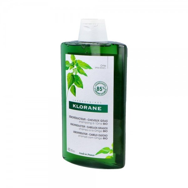 Klorane Champú seborregulador a la Ortiga BIO Cabello graso 400ml
