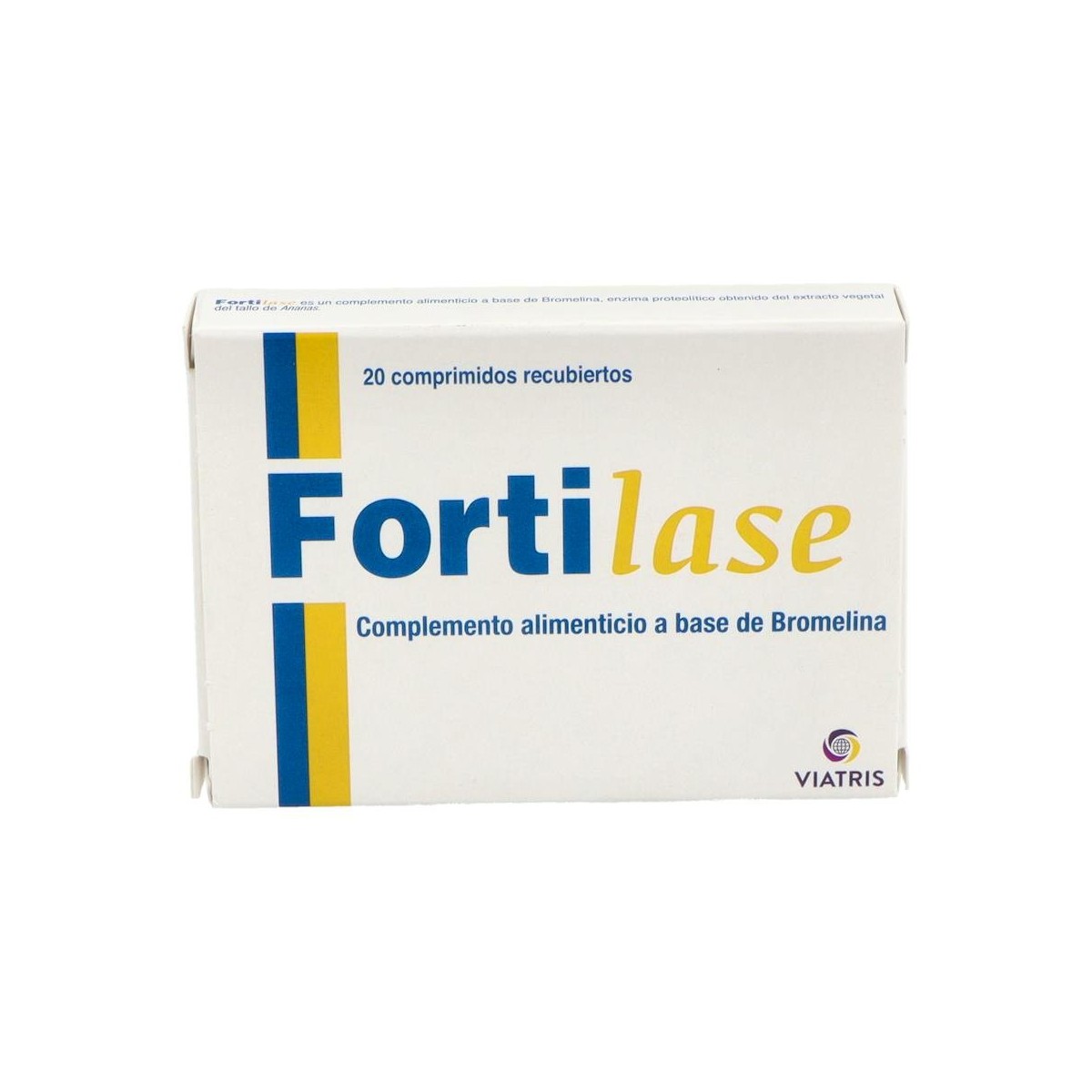Fortilase 20 Comp Recubiertos