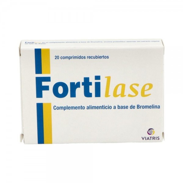 Fortilase 20 Comp Recubiertos