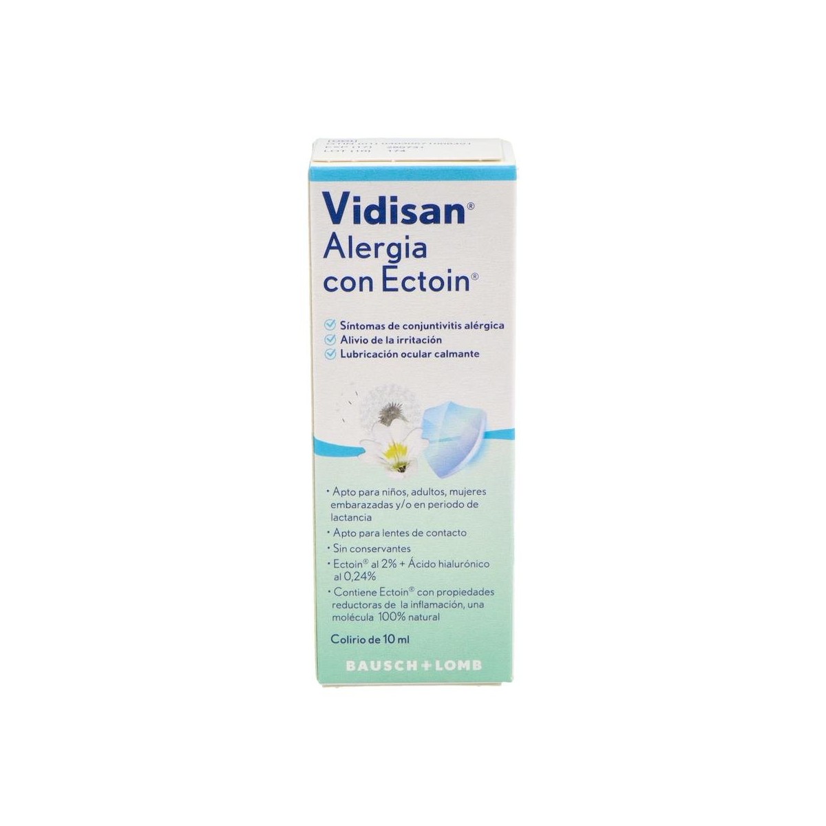 VIDISAN ALERGIA ECTOIN 10 ML MONOD