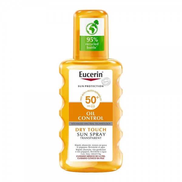EUCERIN Spray Solar Transparente FPS 50+ 200ml