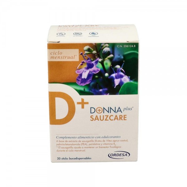 Donnaplus Sauzucare 20 Sticks Bucodisp