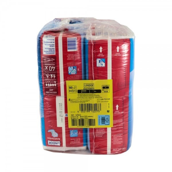 Pañal Inco Lindor Anatom Dia 80 Un