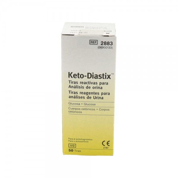 Keto Diastix 50 Tiras    2883C
