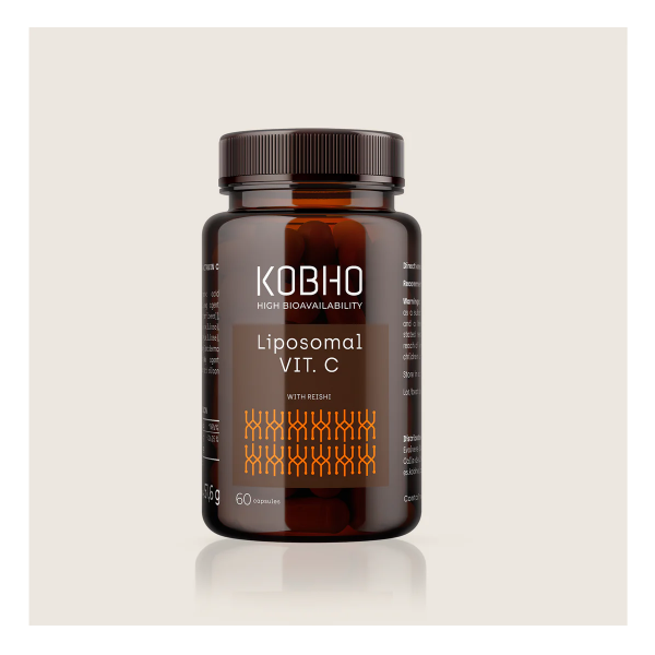 Kobho Labs Vitamina C + Reishi  60 cápsulas