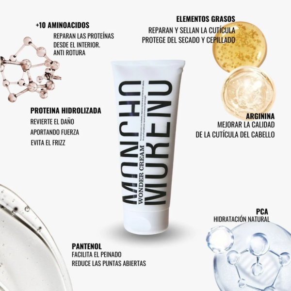 WONDER CREAM MONCHO MORENO 200ML