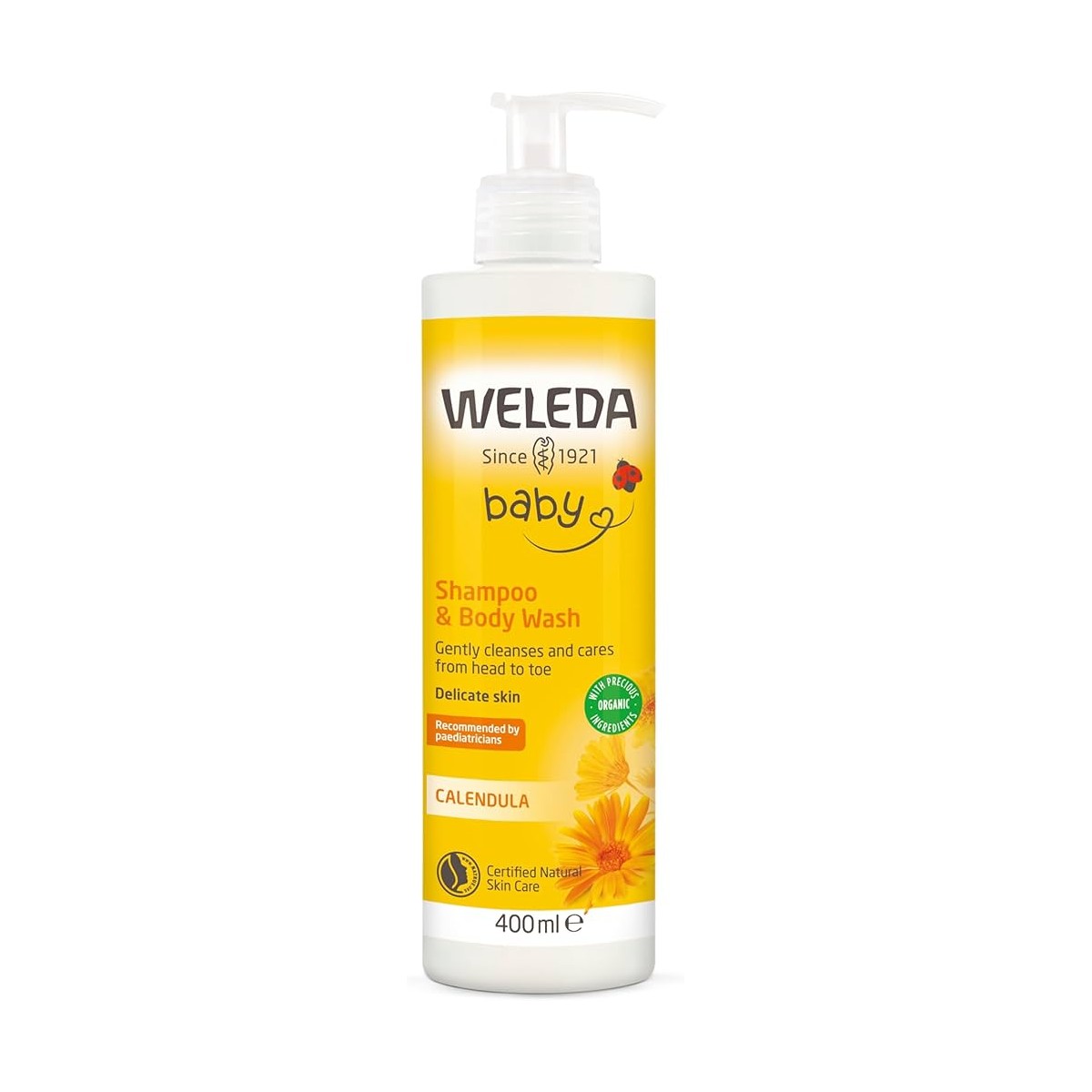 WELEDA BABY CHAMPU Y GEL DE DUCHA DE CALENDULA...