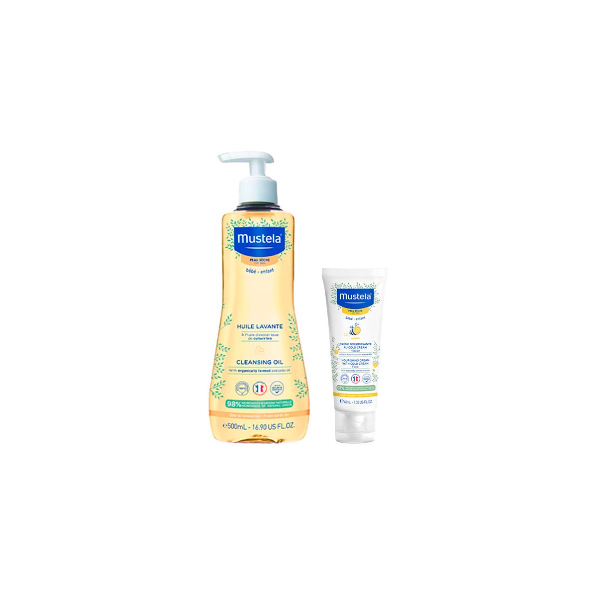 PACK ACEITE+ CREMA CARA MUSTELA
