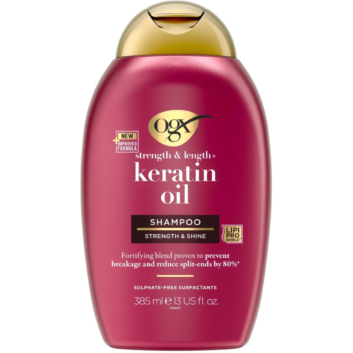 OGX CHAMPU ACEITE KERATINA ROSA