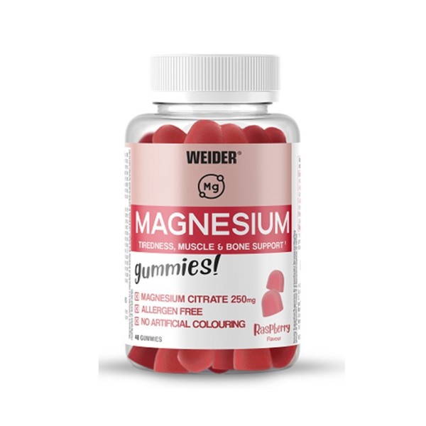 WEIDER MAGNESIUM 48 GUMMIES