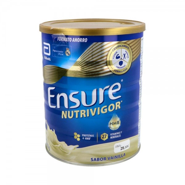 Ensure Nutrivigor Vainilla Lata 850 Gr
