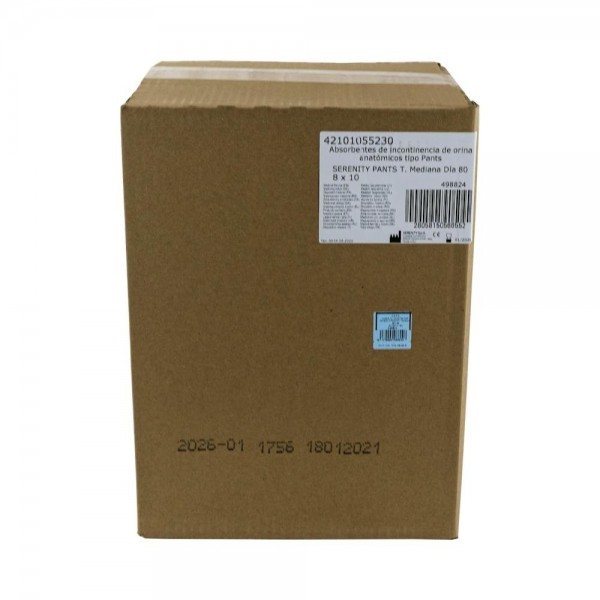 Pañal Serenity Pants Dia T Med 80U