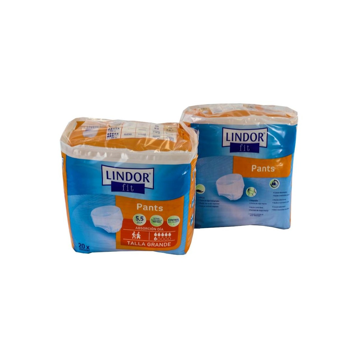 Pañal Inco Lindor Fit Pants Dia Grande 80 U