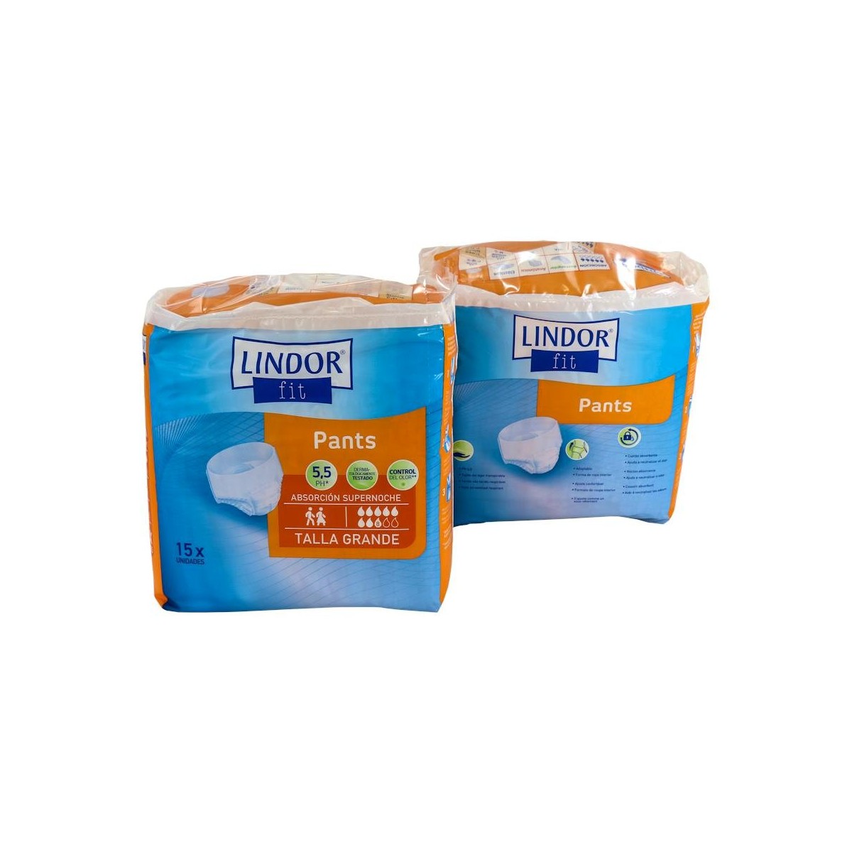 Pañal Inco Lindor Fit Pants Gde S Noche 60 U
