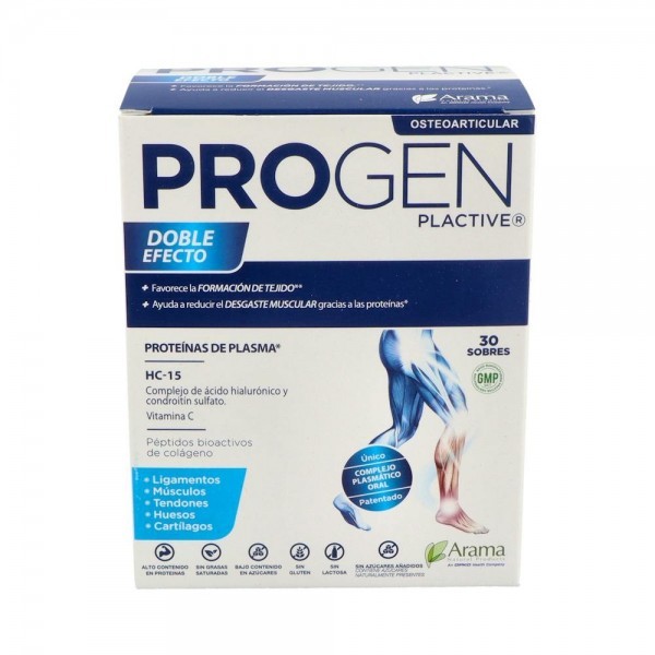 Progen Plactive 30 Sobres
