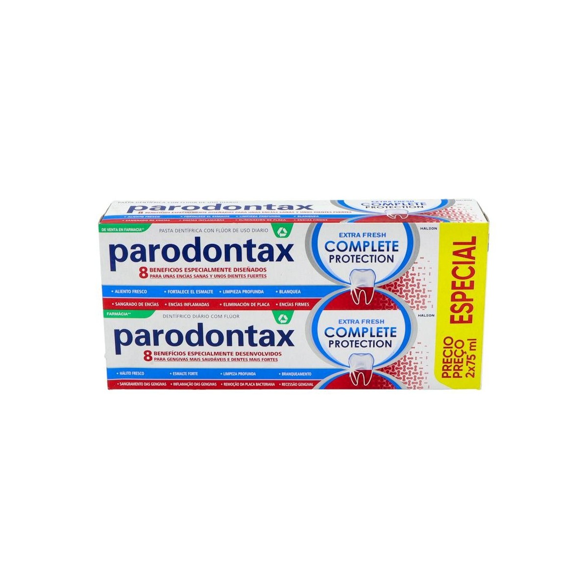 Duplo Parodontax Complete Proteccion 2 X 75 Ml