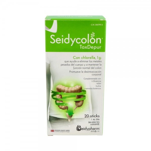Seidycolon Toxdepur 20 Sticks