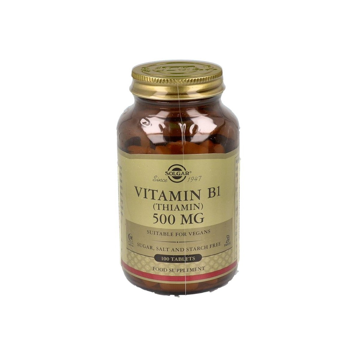 Solgar Vitamina B1 500 Mg 100 Comp