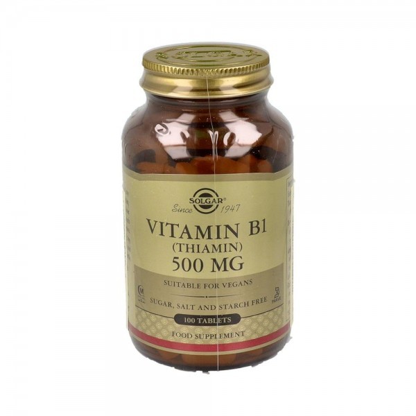 Solgar Vitamina B1 500 Mg 100 Comp